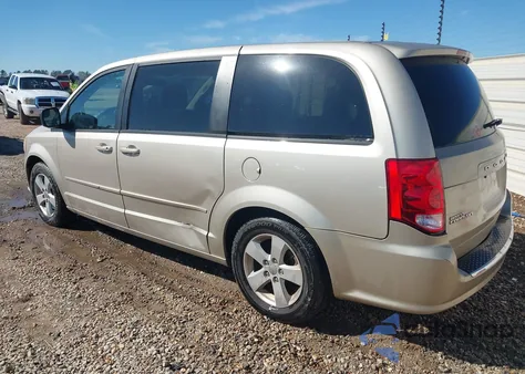 2013 Dodge Grand Caravan Se from USA, damaged, VIN 2C4RDGBG3DR617726